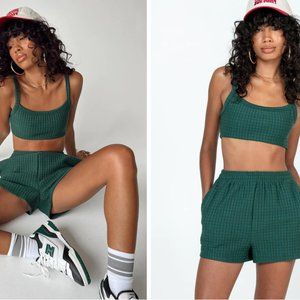 PRINCESS POLLY - ARABELLA SHORT SET GREEN - US SIZE 2